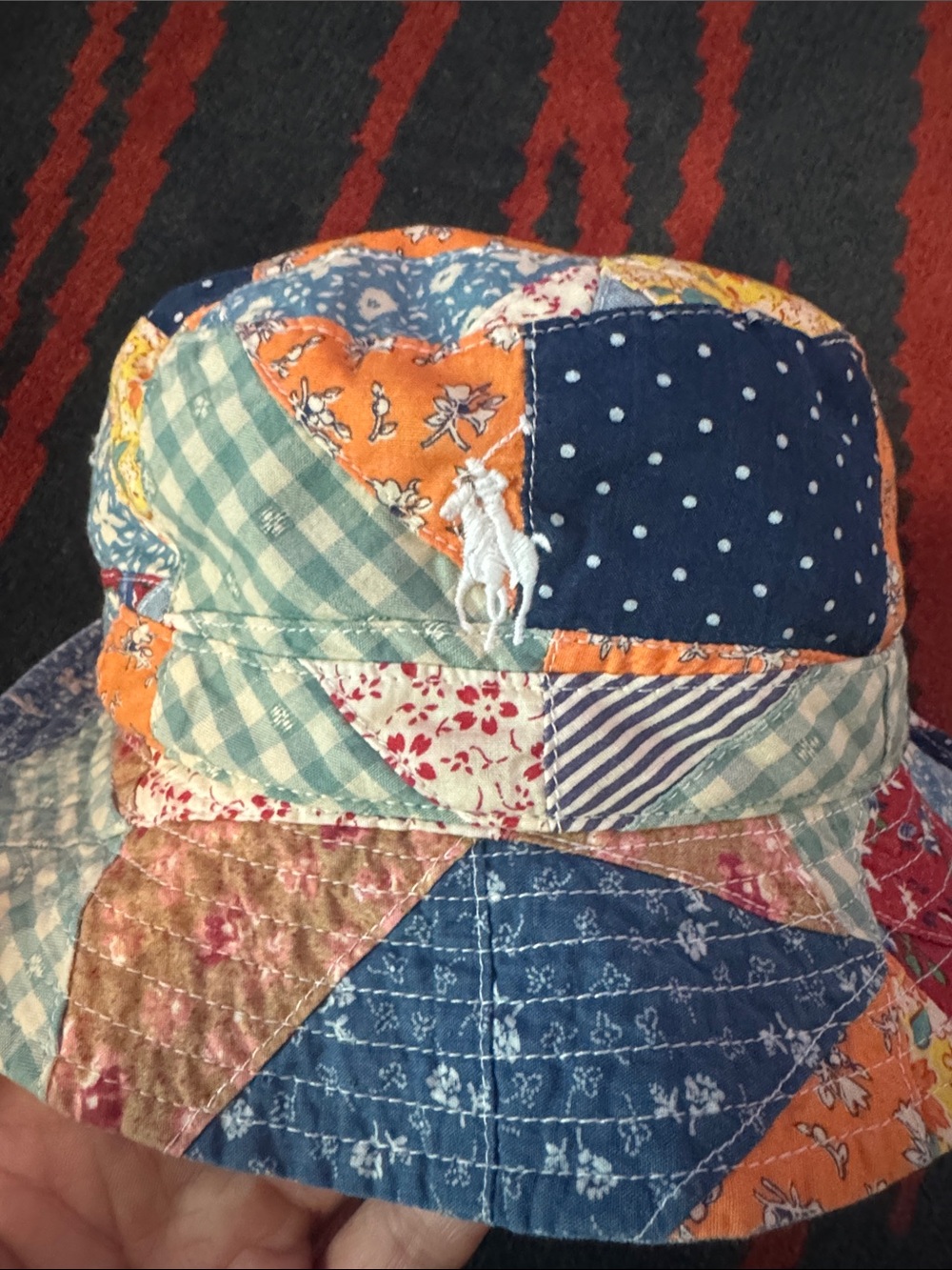 Polo by Ralph Lauren Patchwork Bucket Hat - Picture 2 of 10